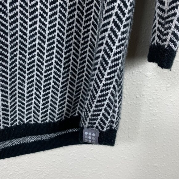 Title Nine Barra Herringbone Merino Wool Tunic Sweater - Size Small - Picture 4 of 8